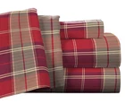 Pointehaven Flannel Deep Pocket Set With Oversized Flat Sheet, California King,. Fixed Price $83.61.