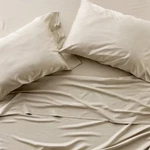 Queen 400 Thread Count Rayon From Bamboo Sheet Set Light Olive Green. Fixed Price $39.99.