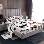 Erosebridal Horse Bed Twin Size Farm Set Kids Boys Girls Teens C.... Fixed Price $57.69.