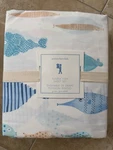 Pottery Barn Kids Blue Funny Fush *queen* Sheet Set Cotton Shark Nautical. Fixed Price $98.98.