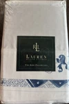 New Ralph Lauren Porcelain Medallion King Size Blue White Pillowcases Set Of 2. Fixed Price $119.00.