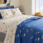 Pillowfort Dragon Cotton Kids Sheet Set Queen 4PC Cream Target 197543833391. Fixed Price $29.99.