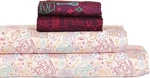 Disney Princess 4 Pcs Full Set For Kids- Flat & Fitted Sheet, 2 Pillowcase. Fixed Price $29.99.