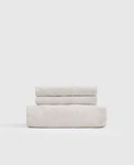 Quince Linen 3PC Fitted Sheet Set King 2 Pillowcase Organic Sand. Fixed Price $69.99.