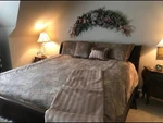 Crown Crafts 3PC King Size Velvet Duvet & 2 Shams W/throw Pillow Kenmare Plum. Fixed Price $30.00.