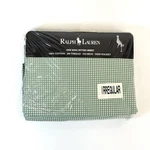 Nwt Ralph Lauren Small Gingham Thyme Cal King Fitted Sheet Nip. Fixed Price $215.00.