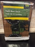John Deere Twin Skirt Brown Plaid Tractor Farmhouse Bedding Collection New. Fixed Price $11.21.