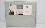 Nip Full Flat Sheet Hotel Collection 680 Thread Count 100% Supima Cotton Lagoon. Fixed Price $23.10.
