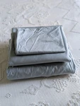 Simple Vera Wang Kohl's Baby Blue 800 Thread Count Cotton Queen Sheets Set. Fixed Price $75.00.