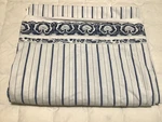 Ralph Lauren Jonquil Blue Flat Striped Twin Sheet. Fixed Price $18.00.