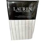 New Lauren Ralph Set Of King Pillowcases Spencer Stripe Sateen Sage. Fixed Price $38.00.