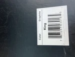 Tempur-pedic Tempur-properformance Sheet Set King Graphite. Fixed Price $99.50.