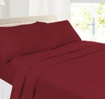 Clara Clark Premier 1800 Collection Deluxe Microfiber 3 Line Bed Sheet Set King. Fixed Price $34.99.