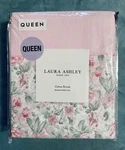 New Laura Ashley Queen Sheet Set Aveline Floral Pink Rose 100% Cotton Percale. Fixed Price $83.99.