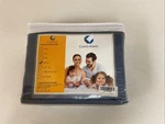 New Comfy 100% Egyptian Cotton 1000TC Set Deep Blue Queen. Fixed Price $45.95.