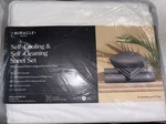 Miracle Made Sheet Set King Luxe Self-cooling Self-cleaning -white- Nwt. Fixed Price $109.99.