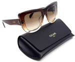 New Celine CL40157U 50F Fade/brown Gradient Lens Authentc Sunglasses 57-18. Fixed Price $220.00.