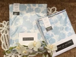 Anne De Solene Prairie Queen Fitted Sheet + 2 Standard Pillowcase Blue&white New. Fixed Price $169.00.