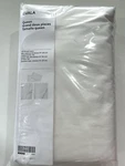 New Ikea Dvala Queen Sheet Set, White Cotton Extra Soft, (4-PIECES). Fixed Price $52.07.
