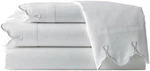 Twin Scalloped Embroidered Sheet Set White. Fixed Price $156.98.