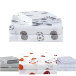 Kids/teens Sports Microfiber Sheet Set Soccer Basketball Football Baseball. Fixed Price $29.99.