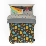 Bedding Set Full Size 7 Piece Pokemon Super Soft Reversible Comforter Franco. Fixed Price $154.99.