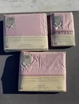 Vintage Pink Queen Size Sheets And Pillowcases By Springmaid For Jc Pennys. Fixed Price $119.95.