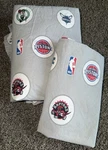 Pottery Barn Teen Eastern Conference Nba Basketball Full Flat Sheet + Pillowcase. Fixed Price $29.99.