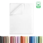 400 Thread Count Flat Sheet Only, 100% Cotton Ultra Soft Top By Cgk Linens. Fixed Price $39.99.