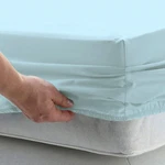Pizuna Pure 100 Cotton King Fitted Sheet Only 800 Thread Count Long Staple. Fixed Price $134.47.