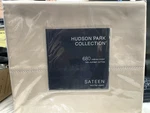 Hudson Park Collection 680TC Twin Size Flat Sheet Color Pumice New. Fixed Price $50.00.