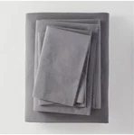 Full Washed Supima Percale Solid Sheet Set - Casaluna Dark Gray. Fixed Price $38.25.