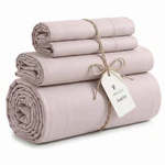 Mississippi Cotton Queen Size Sheets Set 4-PIECE Premium Egyptian Long-staple. Fixed Price $115.19.