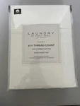 Laundry By Shelli Segal Sheet Set King With White 100% Combed Cotton. Fixed Price $89.00.