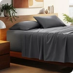 Sheet Set 22" Deep Pockets Luxury 1800 Ultra-soft Queen 03 Grey. Fixed Price $58.65.