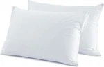 6 Deluxe Zippered Vinyl Pillow Covers - Waterproof 21" 27", White. Fixed Price $11.96.