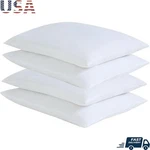Standard Bed Pillows Set 4 Soft Down Alternative Hypoallergenic Support New. Fixed Price $48.62.
