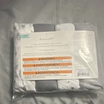 The Peanutshell 4-PACK Microfiber Fitted Crib Sheets Moon & Stars White/gray. Fixed Price $25.00.