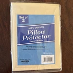 Pillow Protectors Queen 100% Cotton 20X30 Pack Of Mastertex Zipper Closure. Fixed Price $20.00.