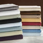 650 Thread Count Egyptian Cotton Set, Triple-pleated Hem. Fixed Price $32.00.