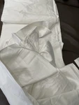 Signoria Di Firenze Italy Nwt Queen Fitted Sheet 1050TC White 17 Depth Rare. Fixed Price $499.00.