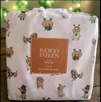St Patricks Day Dachshund Dog Weiner Doxie Lucky Clover Queen Bed Sheet Set New. Fixed Price $45.11.