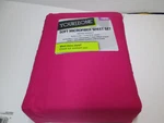 Your Zone Soft Microfiber Twin Sheet Set Hot Pink Fuchsia Wrinkle Resistant. Fixed Price $24.98.