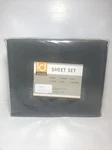 Intelligent Design Cozy Soft Charcoal Gray Twin Sheet Set New.. Fixed Price $29.99.