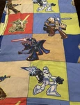 2005 Lucasfilm Ltd Dan River Star Wars Twin Flat Sheet Made The Usa. Fixed Price $7.99.