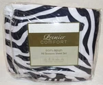 Premier Comfort Twin Xl 3 Pc Sheet Set Zebra Print Soft Spun All Seasons Kohls. Fixed Price $24.99.