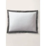 New Ralph Lauren King Sham Organic Sateen Border Graphite Classic Rl 0552. Fixed Price $28.00.