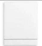 Hotel Collection Italian Percale 100% Cotton Flat Sheet, Twin, White/silver. Fixed Price $26.99.