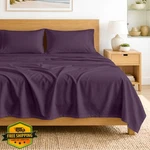 Sgi Bedding Queen Sheets Plum. Fixed Price $100.99.