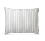 Ralph Lauren Graydon Bold Stripe Standard Pillow Sham Dune/ Chambray Blue $120. Fixed Price $60.00.